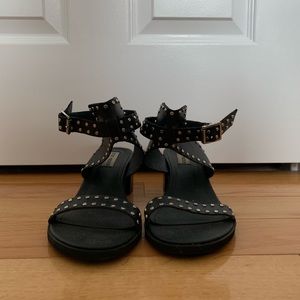 Steve Madden Stud Detail Heeled Sandals